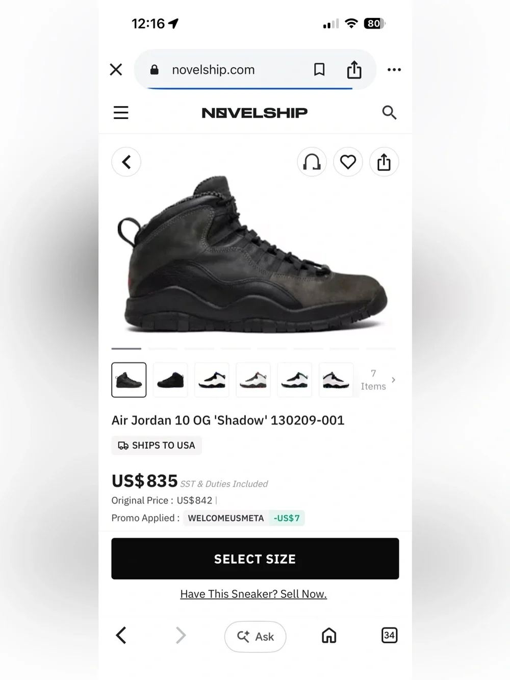 Nike Air Jordan 10 Retro 